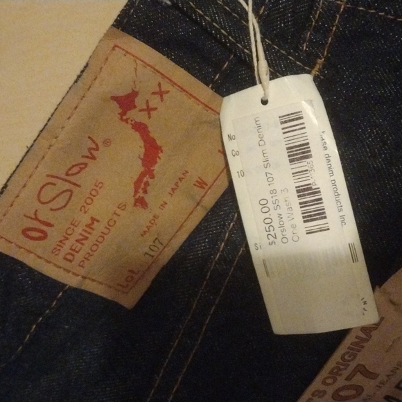 Orslow SS18 107 SLIM DENIM - Picture 3 of 5